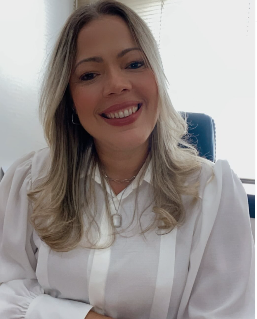 Psicóloga sorrindo